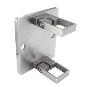 Square Fascia Mount Brackets for Square Baluster Post