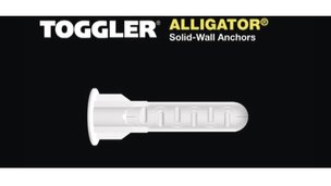 Alligator, the strongest in concrete and solid walls.