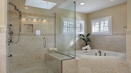 Frameless Shower Enclosure and Wine Cellar Components