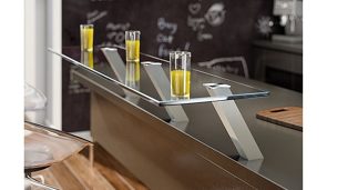Inclined Support for Breakfast Bar