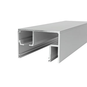 Porta 100 GWF Upper Track for Sliding and Fixed Glass Partitions
