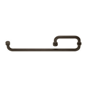 Round Tubular Handle and Towel Bar Combo with Flat Washers