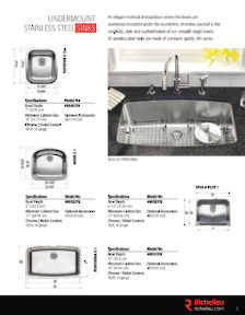 Hi-Tech Glazing Supplies Catalog Library - Blanco - Kitchen Sinks and Faucets
 - page 3