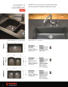 Hi-Tech Glazing Supplies Catalog Library - Blanco - Kitchen Sinks and Faucets
 - page 8