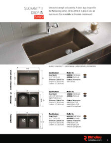 Hi-Tech Glazing Supplies Catalog Library - Blanco - Kitchen Sinks and Faucets
 - page 9