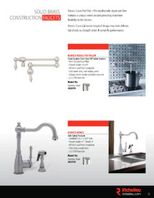 Hi-Tech Glazing Supplies Catalog Library - Blanco - Kitchen Sinks and Faucets
 - page 13