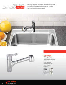 Hi-Tech Glazing Supplies Catalog Library - Blanco - Kitchen Sinks and Faucets
 - page 14