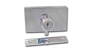 Perforated Locks for Glass Doors